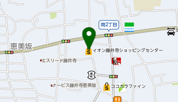 コンタクト工房 イオン藤井寺ショッピングセンター店の地図画像