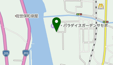 パラダイスボウルの地図画像