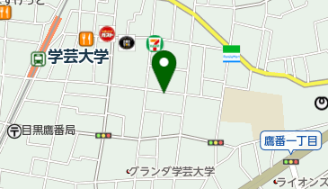 ヘアセグメンションの地図画像