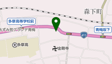 熊野神社の地図画像