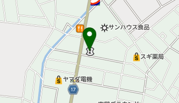 岐阜信用金庫北江南支店の地図画像