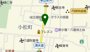 花魁体験studio雅 清水高台寺店の地図画像