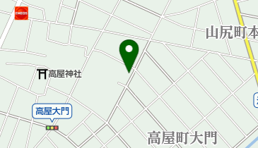 ホワイト急便 高屋店の地図画像