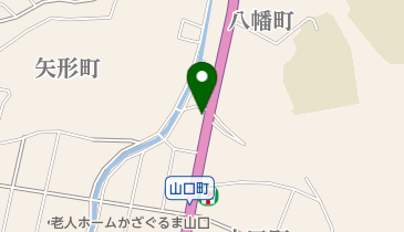 ホワイト急便 山口町店の地図画像