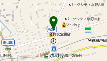 ホワイト急便 瀬戸北山店の地図画像