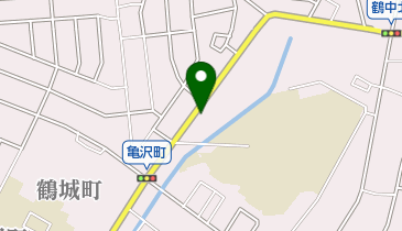 ホワイト急便 鶴中西店の地図画像