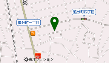 ホワイト急便 追分店の地図画像