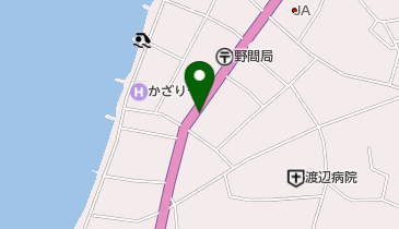 ホワイト急便 野間本郷店の地図画像