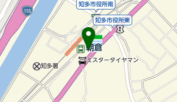 ホワイト急便 新知店の地図画像