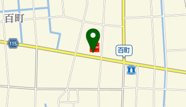 ホワイト急便 百町店の地図画像