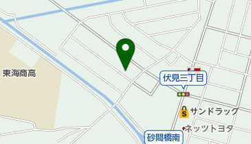 ホワイト急便 東海中央店の地図画像