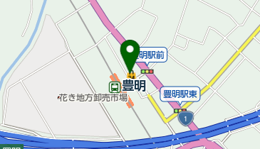 ホワイト急便 豊明駅前店の地図画像