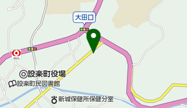 ホワイト急便 田口店の地図画像