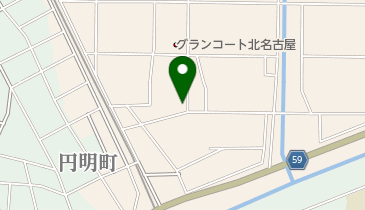 ホワイト急便 加島店の地図画像