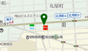 ホワイト急便 広見町店の地図画像