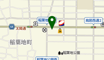 ホワイト急便 稲葉地本通店の地図画像