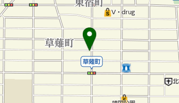 ホワイト急便 草薙店の地図画像