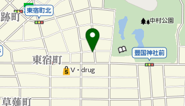 ホワイト急便 東宿店の地図画像