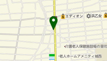 ホワイト急便 名西通店の地図画像