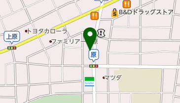 ホワイト急便 原3丁目店の地図画像