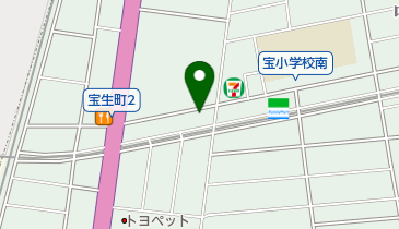 ホワイト急便 宝生店の地図画像