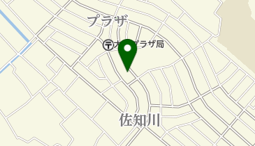 ホワイト急便 プラザ中央店の地図画像