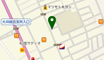 ホワイト急便 サティ前店の地図画像