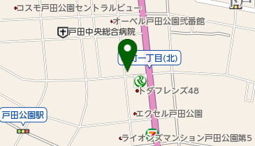 ホワイト急便 りそな前店の地図画像