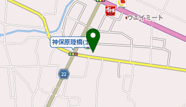 ホワイト急便 神保原店の地図画像