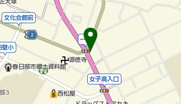 ホワイト急便 丸木屋店の地図画像