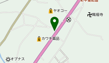 ホワイト急便 皆野バイパス店の地図画像