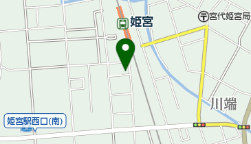 ホワイト急便 姫宮店の地図画像