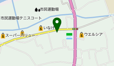 ホワイト急便 春日町1丁目店の地図画像