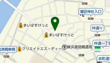 ホワイト急便 本町通店の地図画像