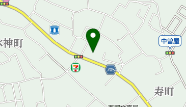 ホワイト急便 上大道店の地図画像