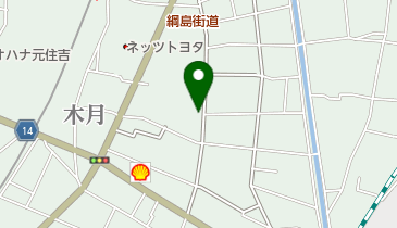 ホワイト急便 木月四丁目店の地図画像