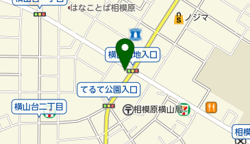 ホワイト急便 横山台1丁目店の地図画像