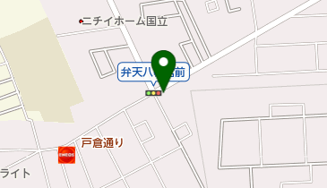 ホワイト急便 光町店の地図画像