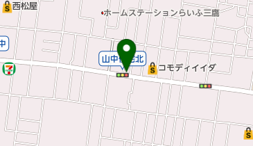 ホワイト急便 利及園店の地図画像