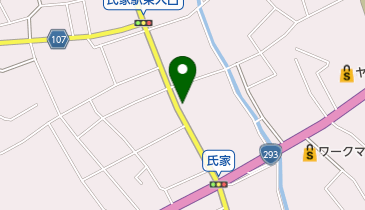 ホワイト急便 氏家本町店の地図画像