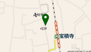 ホワイト急便 宝積寺西店の地図画像