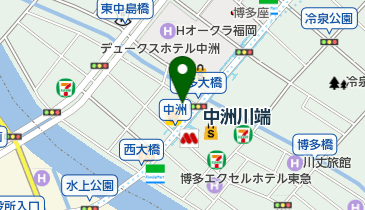 茶飯処 博多茶鳳の地図画像