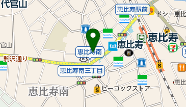 餃子と牛たん 居酒屋おおとら 恵比寿店の地図画像