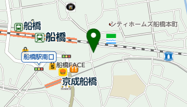 船橋 一蔵の地図画像