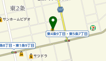 LaundReam(ランドリーム) 士別店の地図画像
