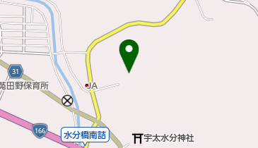 旧宇太小学校の地図画像