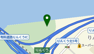 アクアイグニス関西空港 泉州温泉の地図画像