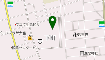 埼玉県自動車税事務所の地図画像