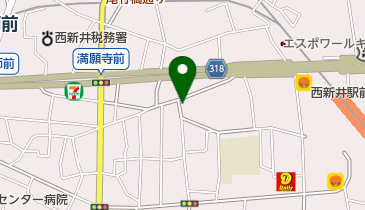 CFAkids(シーエフエーキッズ) 西新井校の地図画像