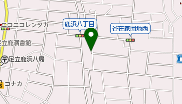 谷在家福祉園の地図画像